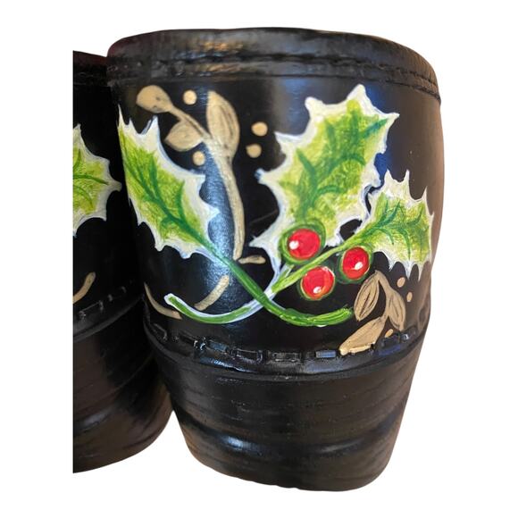 RARE 7/50 Carol Weber Hand-Painted Dansko Professional Holly Plaid Clogs EU 35 - Picture 16 of 16